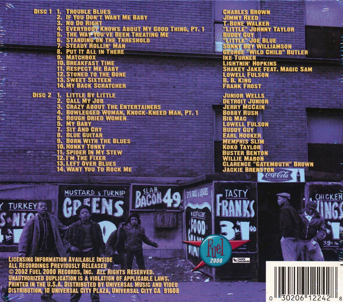 BB King, Lightnin' Hopkins, Sonny Boy Williamson, Koko Taylor, Etc. - The Big Blues Box: American Blues Volumes 1 & 2 (28 tracks) (2xCD) (marked/ltd stock)
