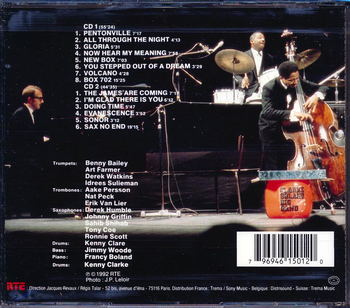 Clarke Boland Big Band - En Concert Avec Europe1 TNP 29 Octobre 1969 (2xCD)