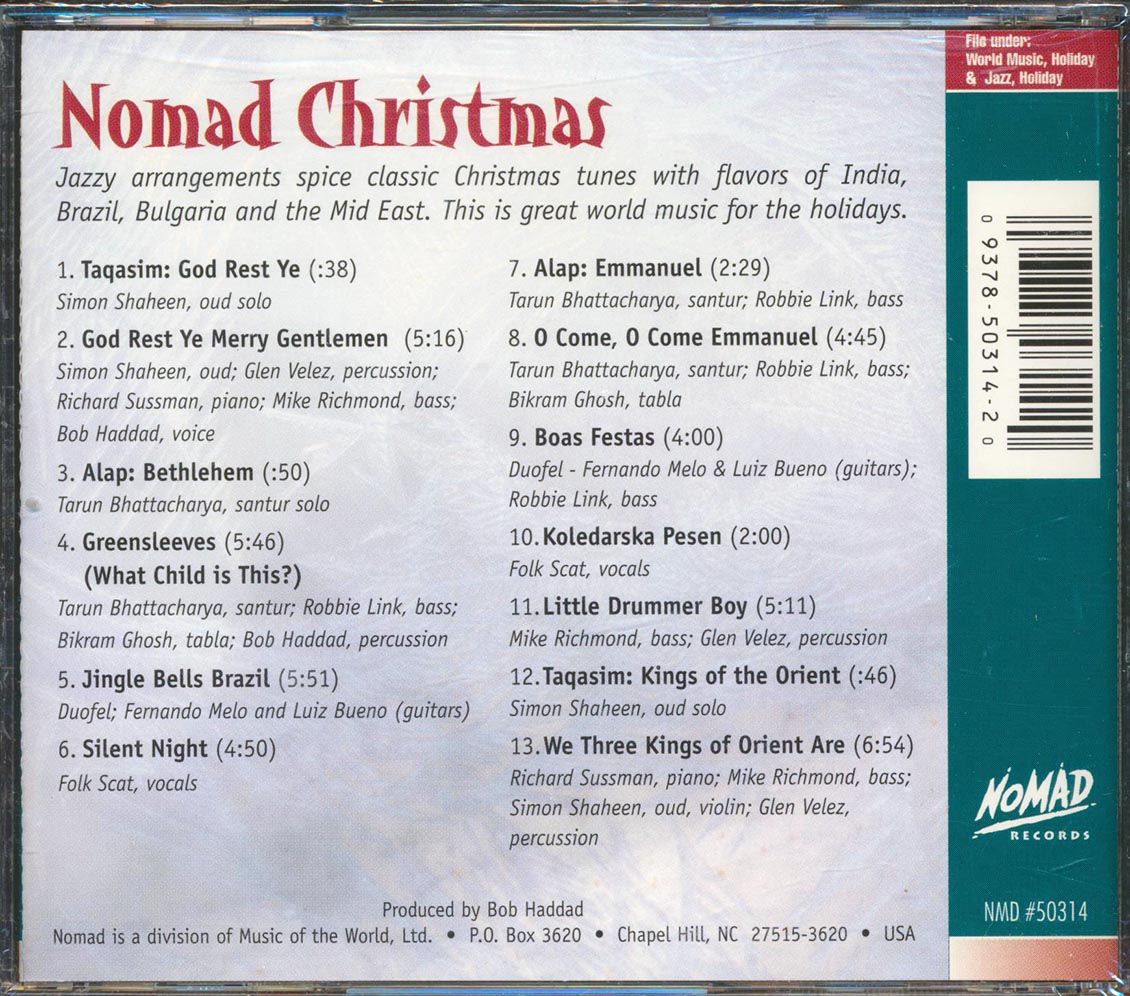 Various - Nomad Christmas: A World Music Celebration