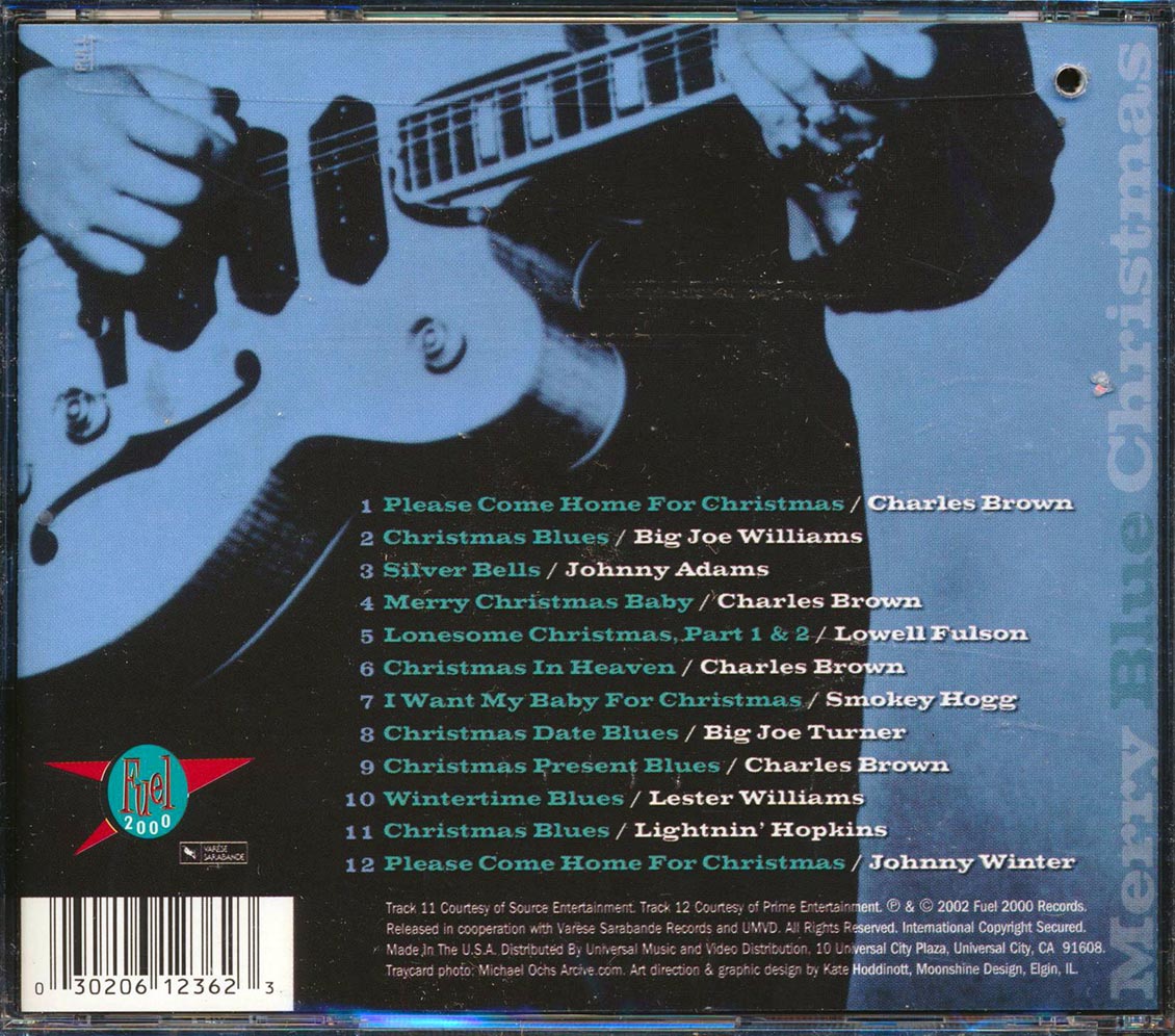 Charles Brown, Lightnin' Hopkins, Lowell Fulson, Etc. - Merry Blue Christmas (marked/ltd stock)