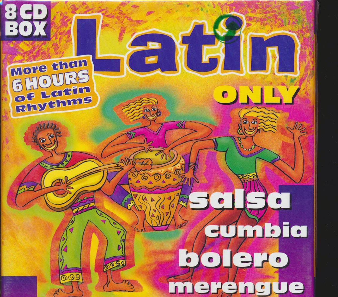 Various - Latin Only (112 tracks) (8xCD) (box set)