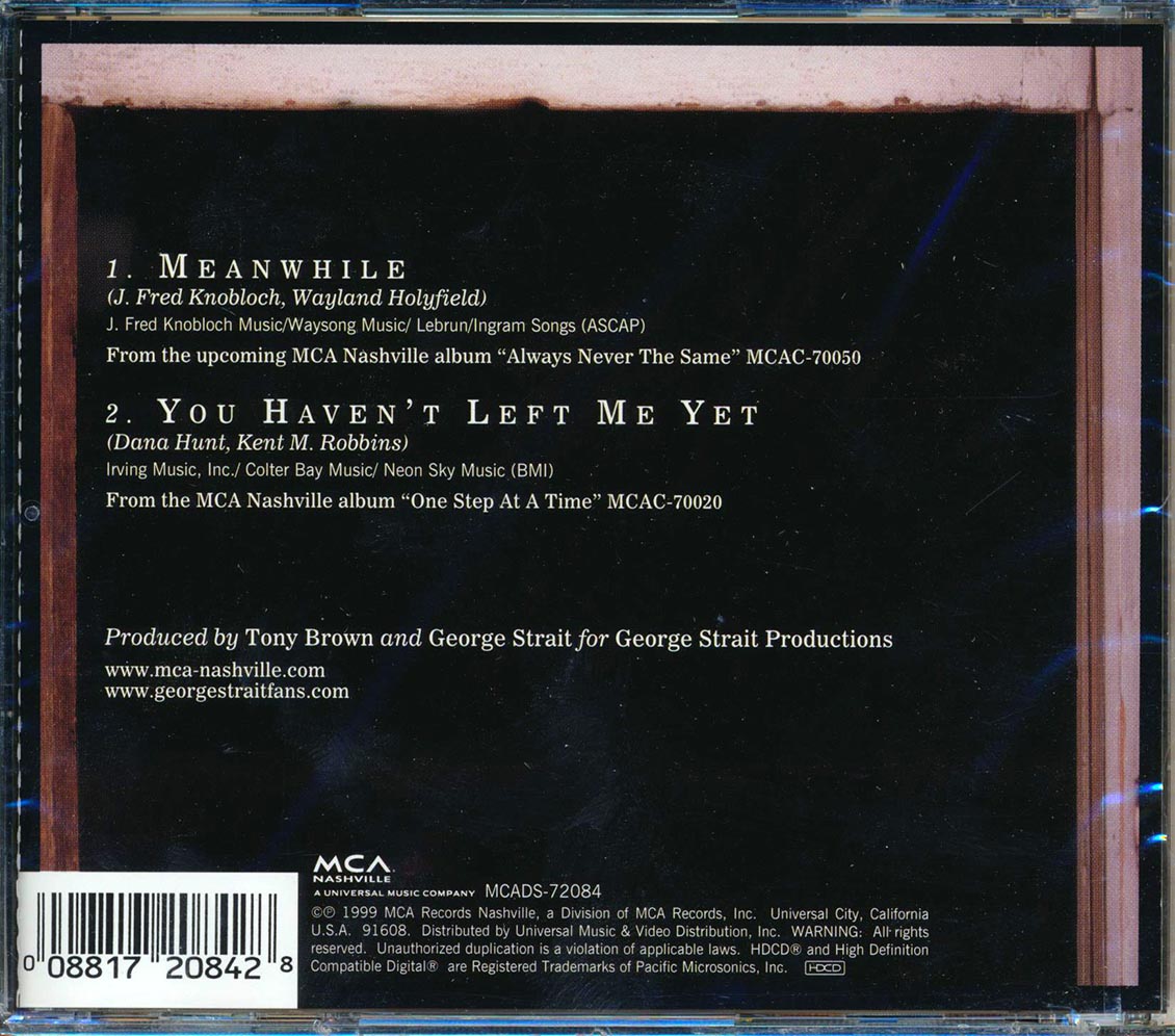 George Strait - Meanwhile