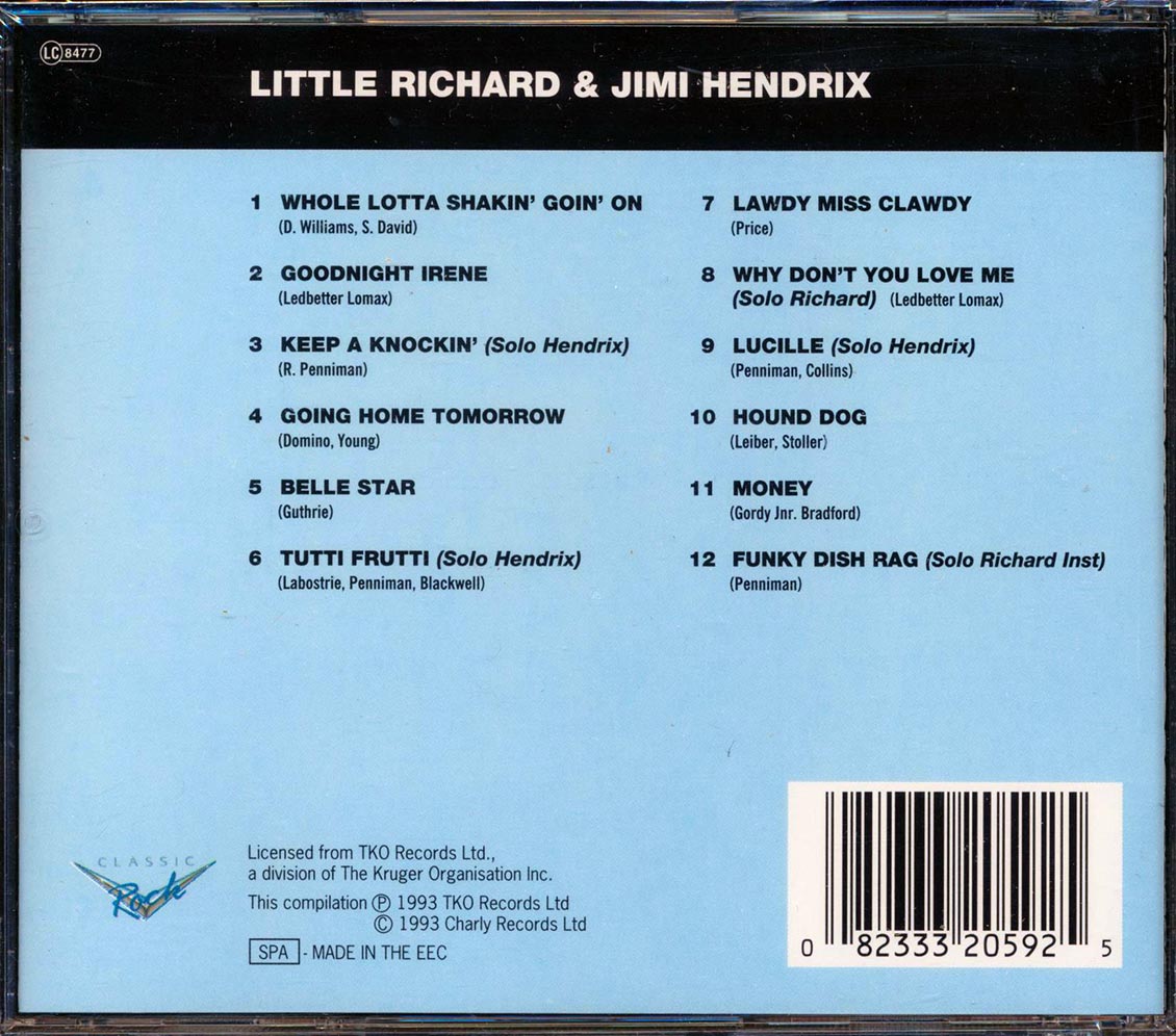 Little Richard, Jimi Hendrix - Little Richard & Jimi Hendrix
