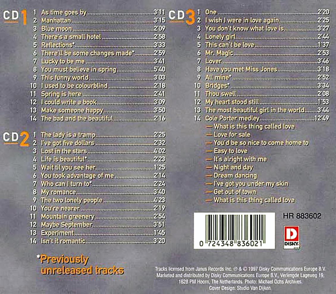 Tony Bennett - As Time Goes By (42 tracks) (3xCD) (box set)