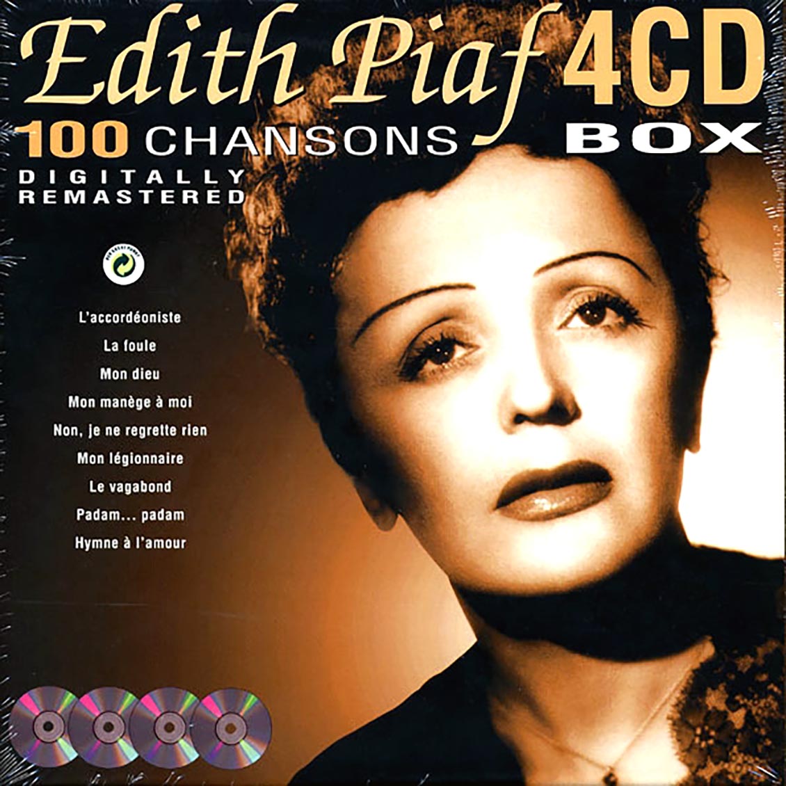 Edith Piaf - 100 Chansons (4xCD) (LP-size box set)