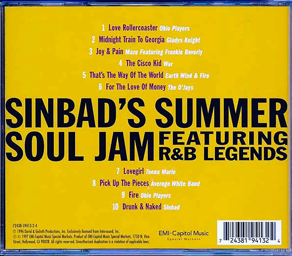 Ohio Players, Gladys Knight, War, Etc. - Sinbad's Summer Soul Jam: Live