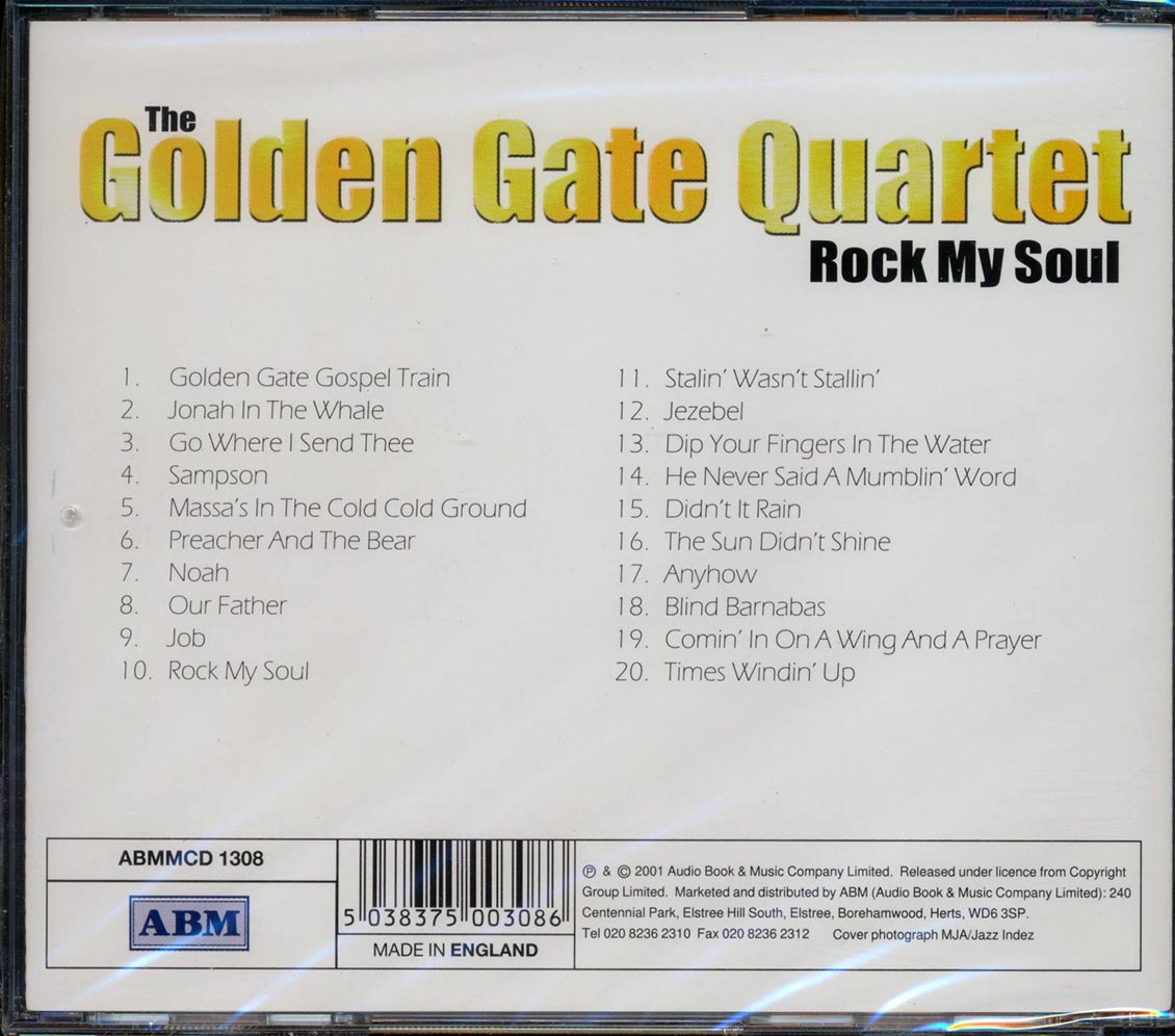 Golden Gate Quartet - Rock My Soul (20 tracks)