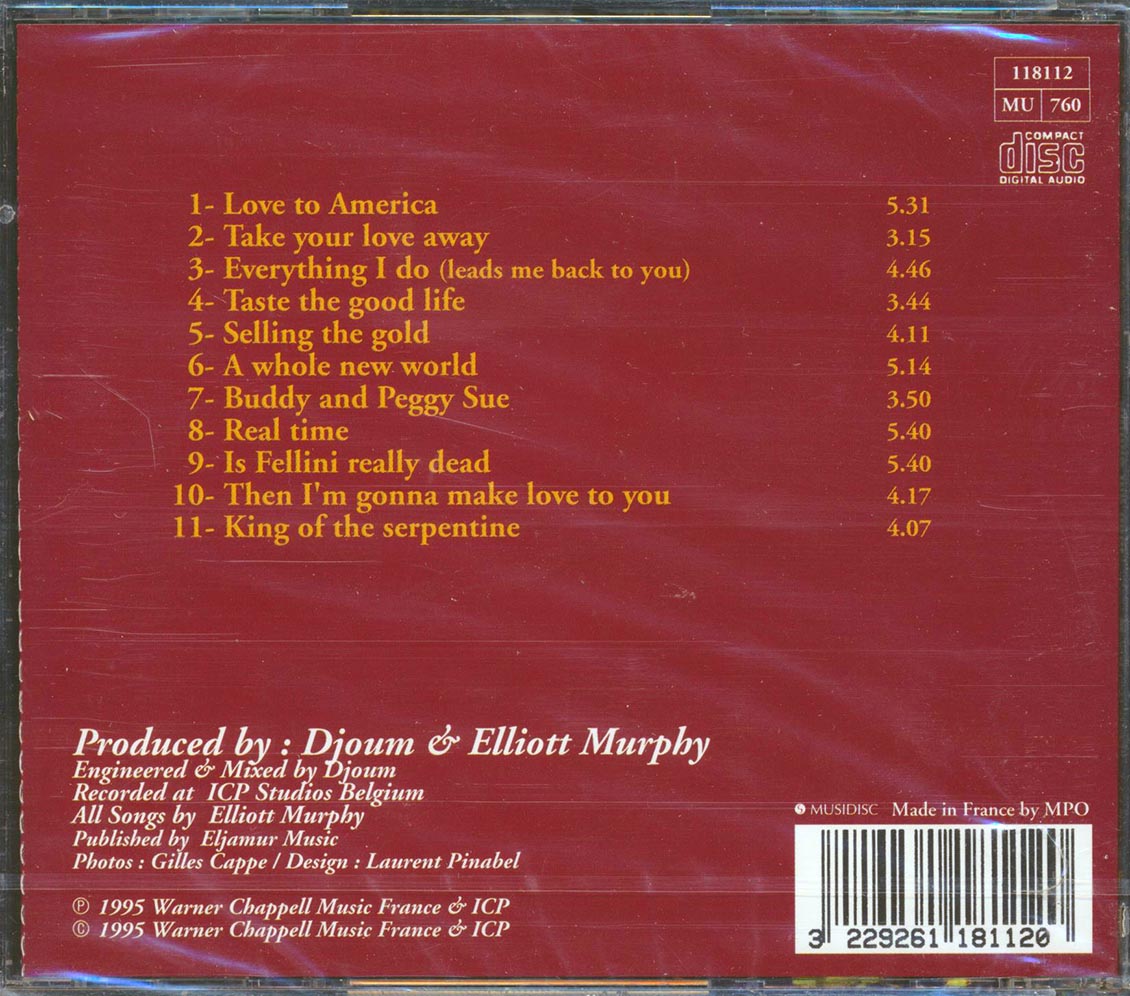 Elliott Murphy - Selling The Gold