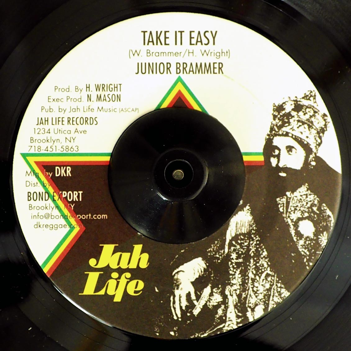 Jr. Brammer - Take It Easy / Version (rhythm: "Dennis Brown - Easy Take It Easy")