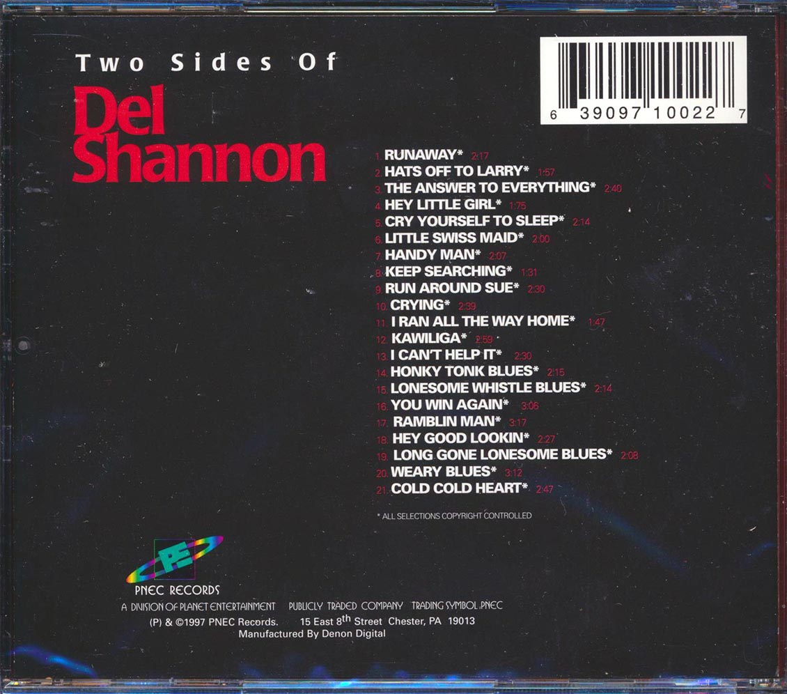 Del Shannon - Two Sides Of Del Shannon