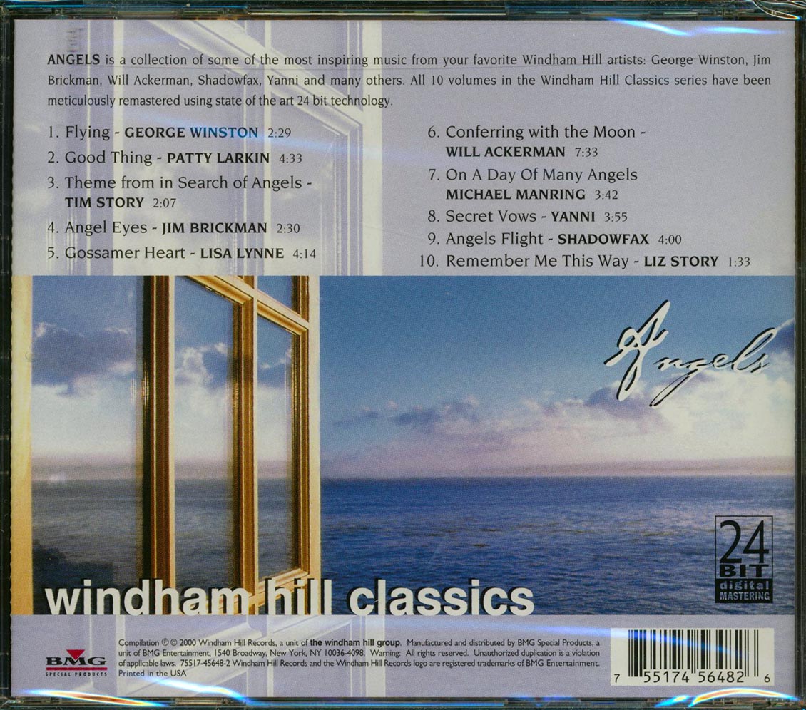 George Winston, Patty Larkin, Jim Brickman, Yanni, Etc. - Angels: Winham Hill Classics