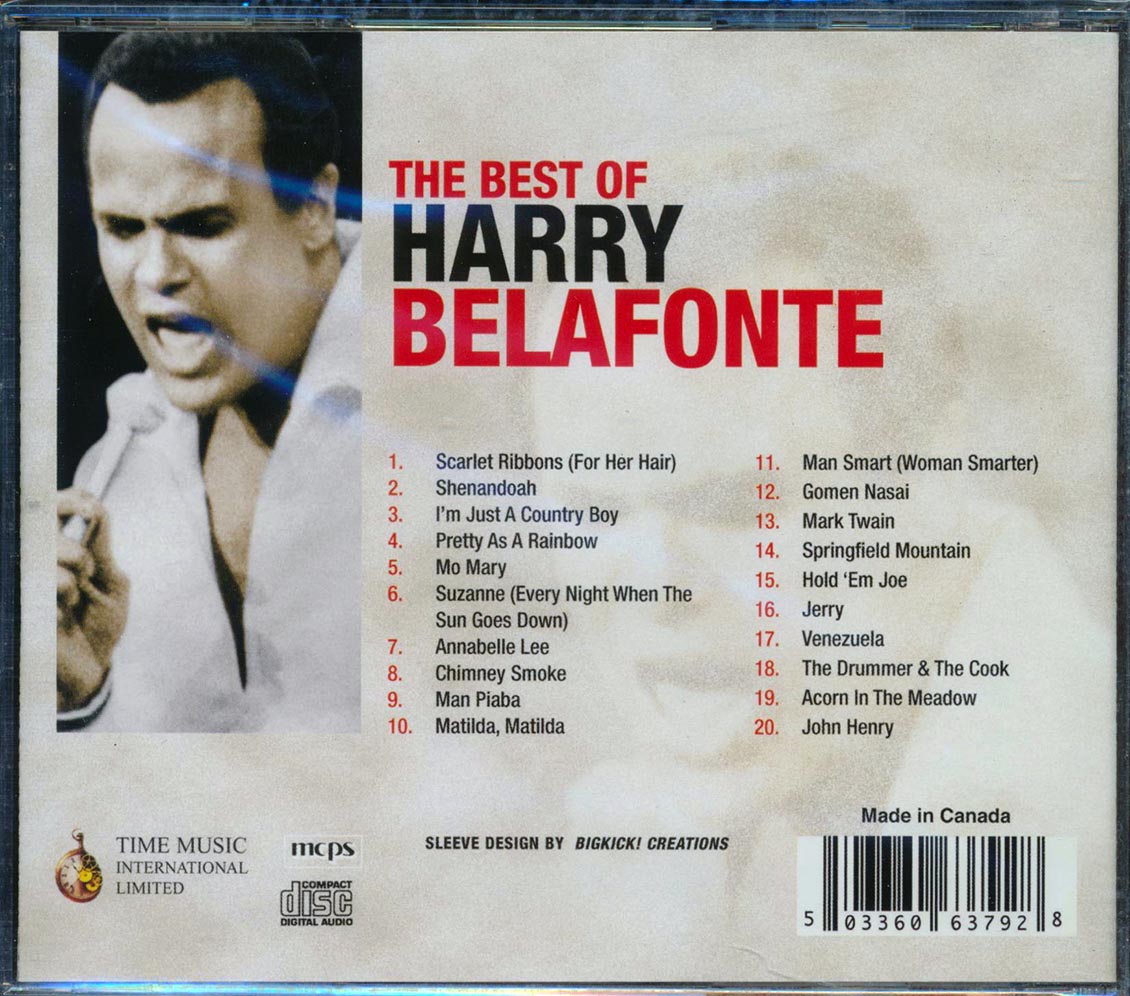 Harry Belafonte - The Best Of Harry Belafonte (20 tracks)
