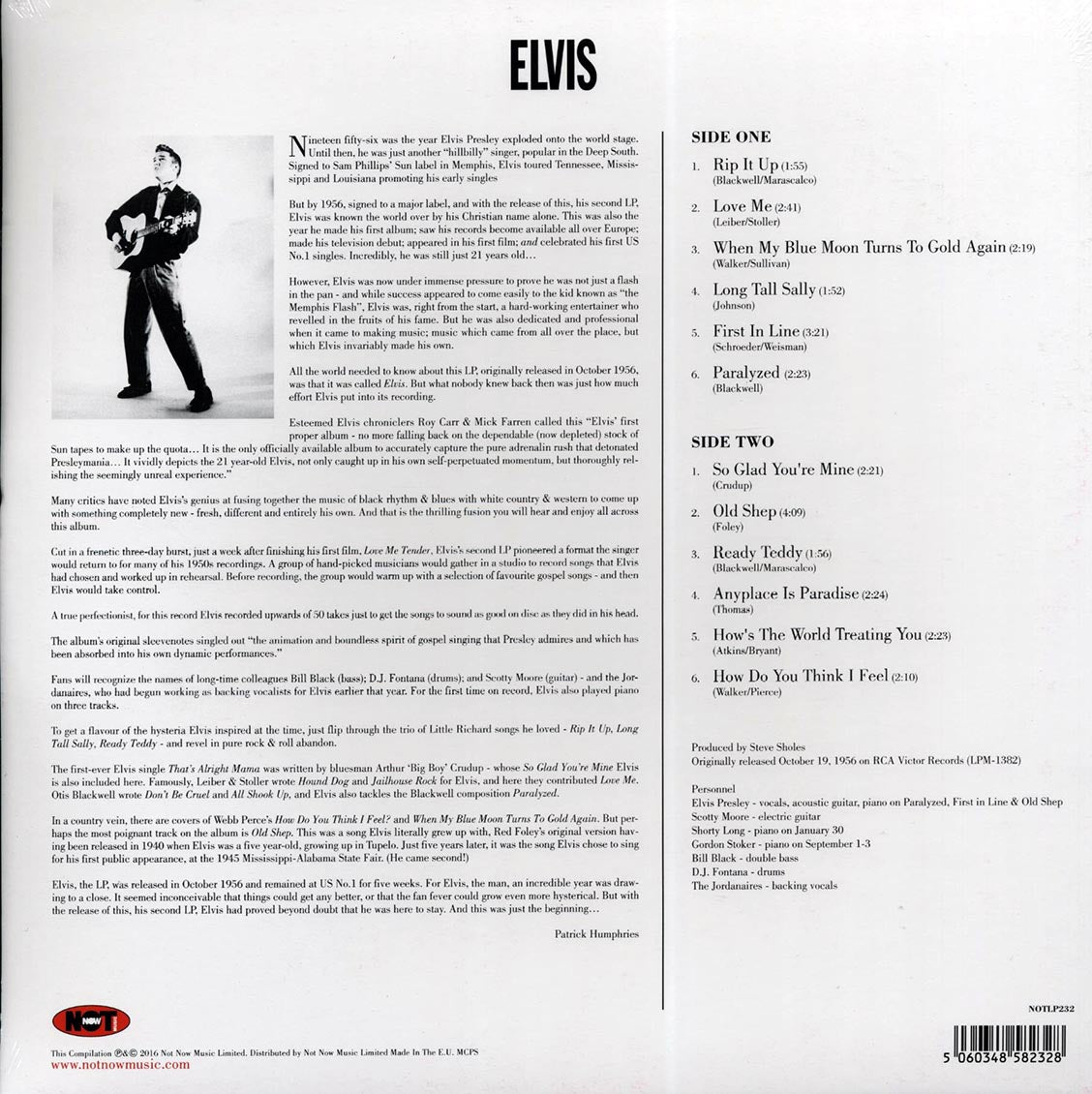Elvis Presley - Elvis (180g) (colored vinyl)