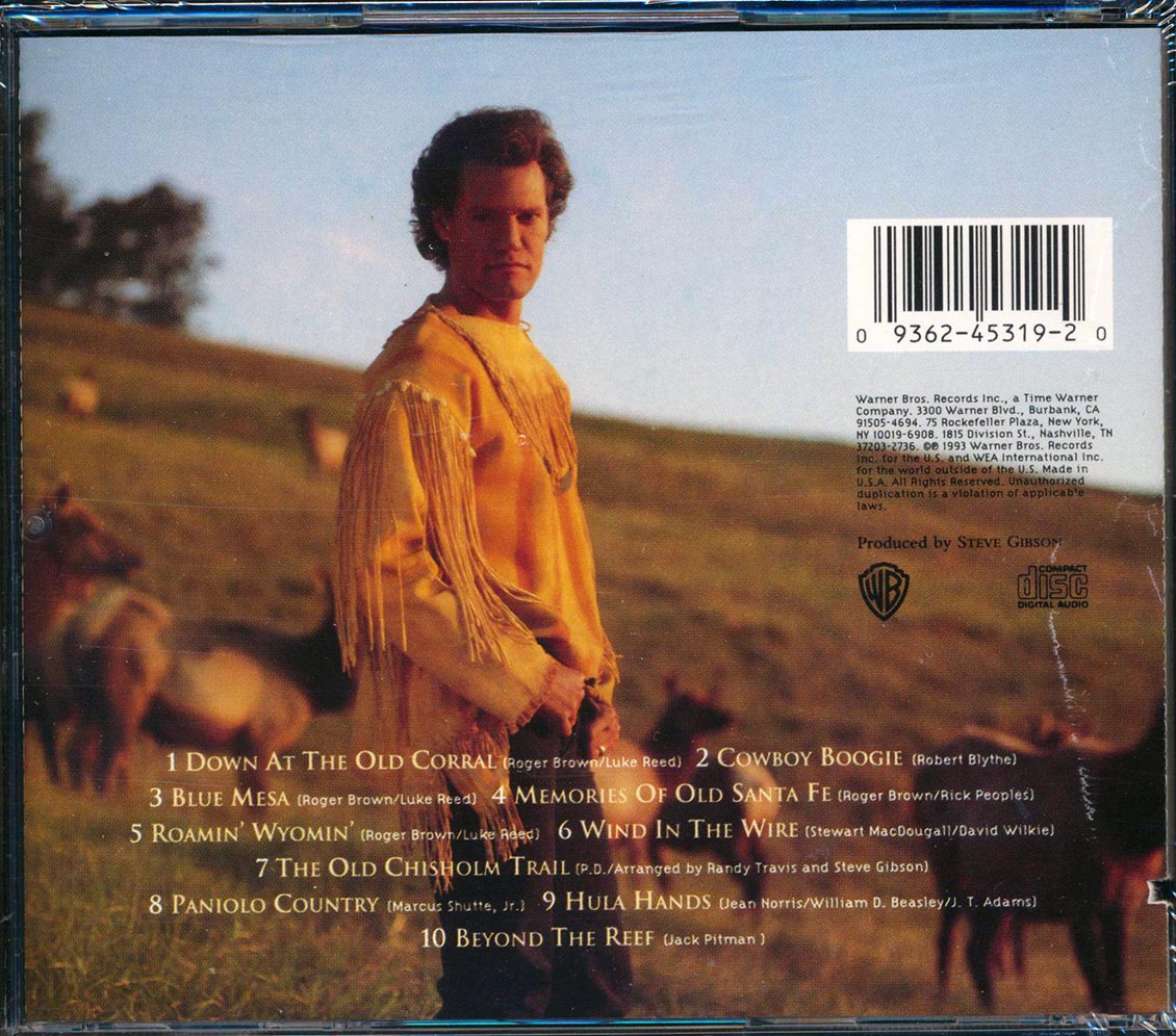Randy Travis - Wind In The Wire (marked/ltd stock)