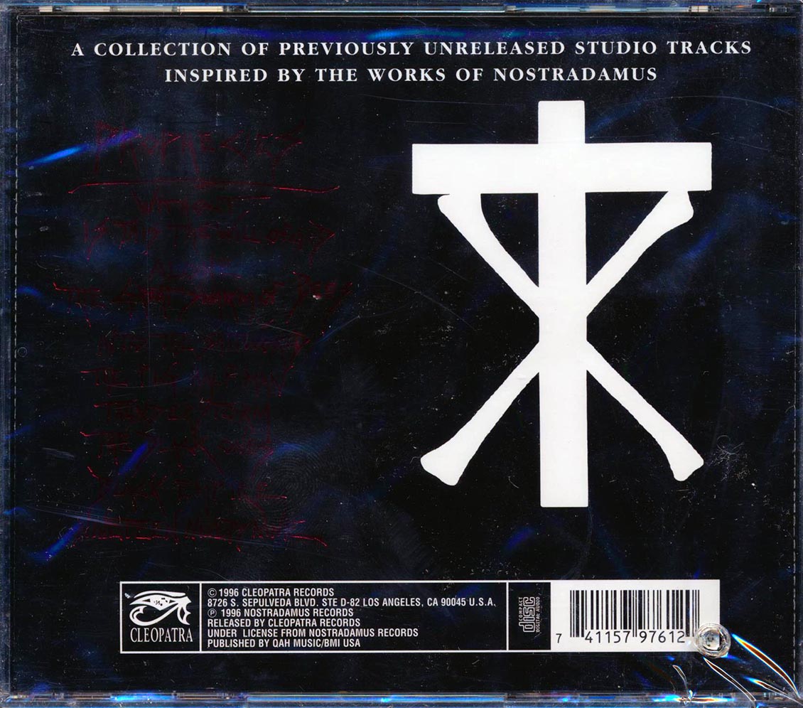 Christian Death - Prophecies (marked/ltd stock)