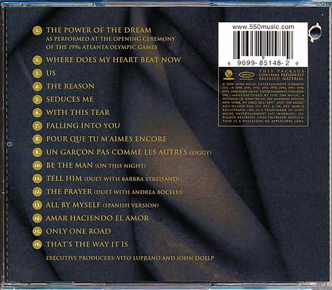 Celine Dion - The Collector's Series Volume 1 (incl. large booklet) (marked/ltd stock)