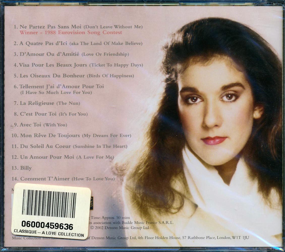 Celine Dion - Classique: A Love Collection