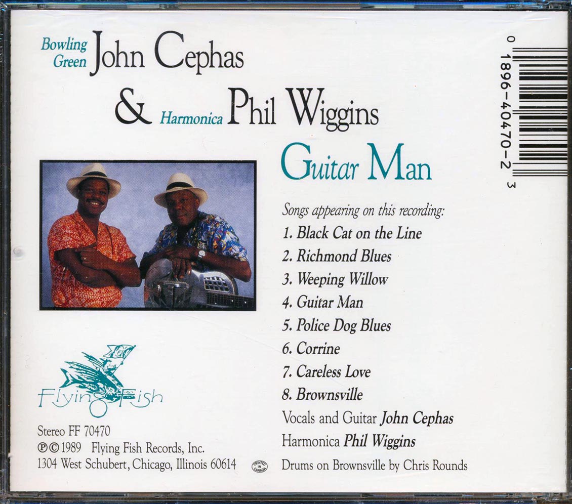 John Cephas, Phil Wiggins - Guitar Man (marked/ltd stock)