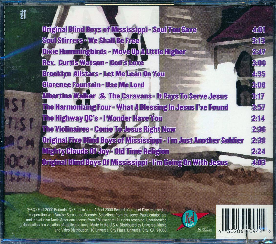 Soul Stirrers, Dixie Hummingbirds, Brooklyn Allstars, Etc. - Jesus Is My Savior (marked/ltd stock)