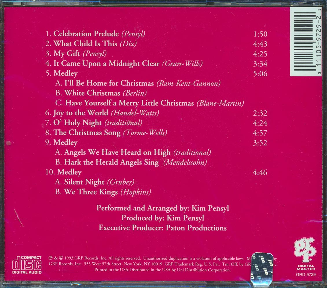 Kim Pensyl - A Kim Pensyl Christmas (incl. large booklet)