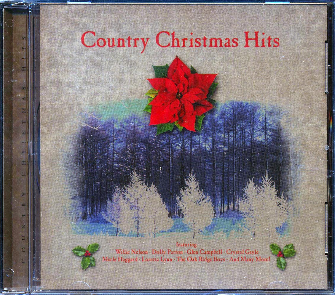 Glen Campbell, Dolly Parton, Kim Carnes, Willie Nelson, Etc. - Country Christmas Hits (20 tracks) (marked/ltd stock)