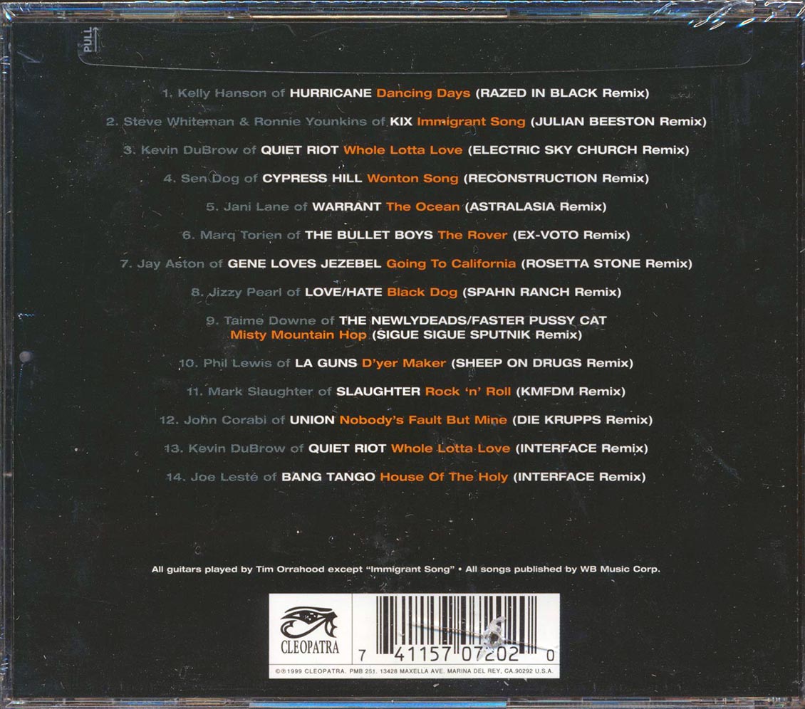 Quiet Riot, Cypress Hill, Slaughter, Etc. - A Tribute To Led Zeppelin: The Song Remains Remixed (marked/ltd stock)