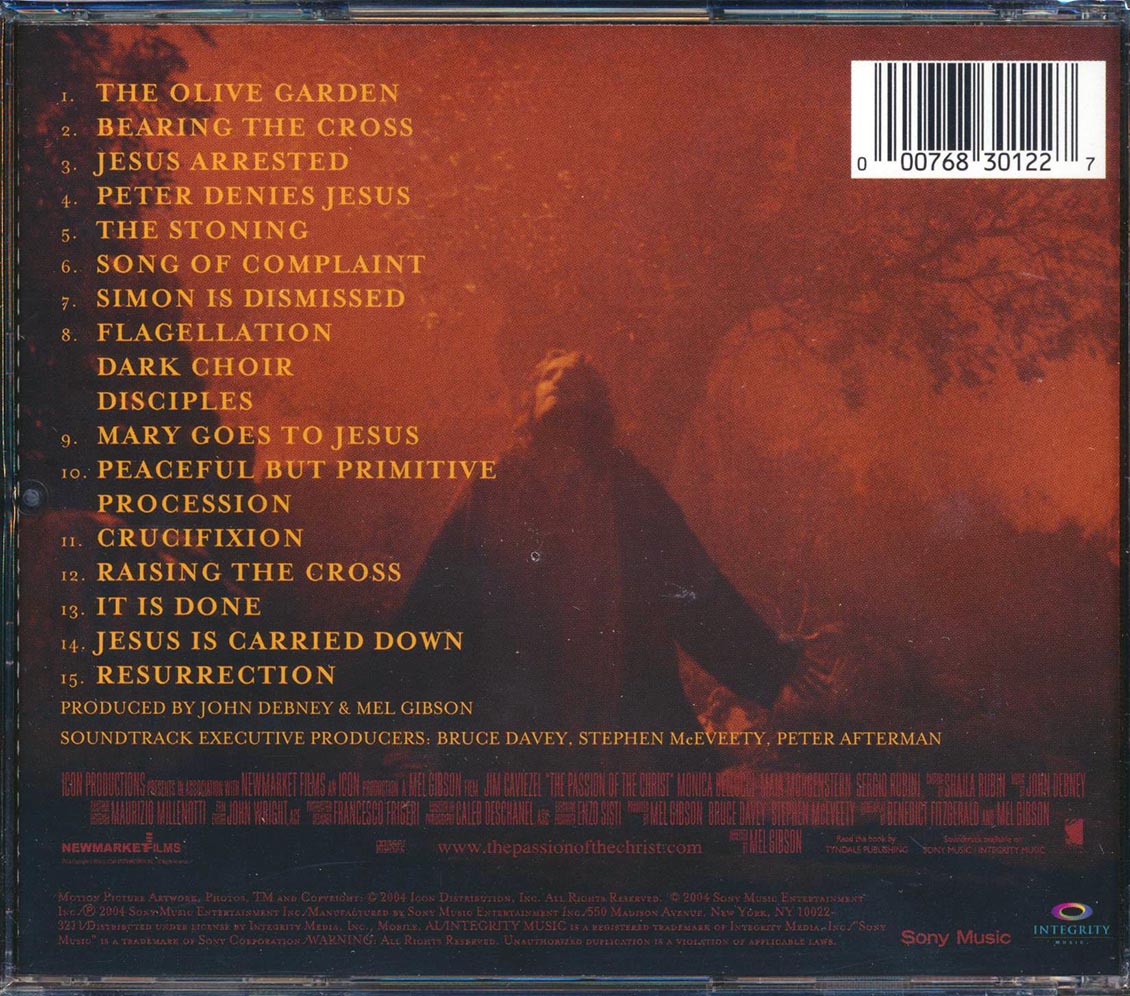 John Debney - The Passion Of The Christ: Original Motion Picture Soundtrack