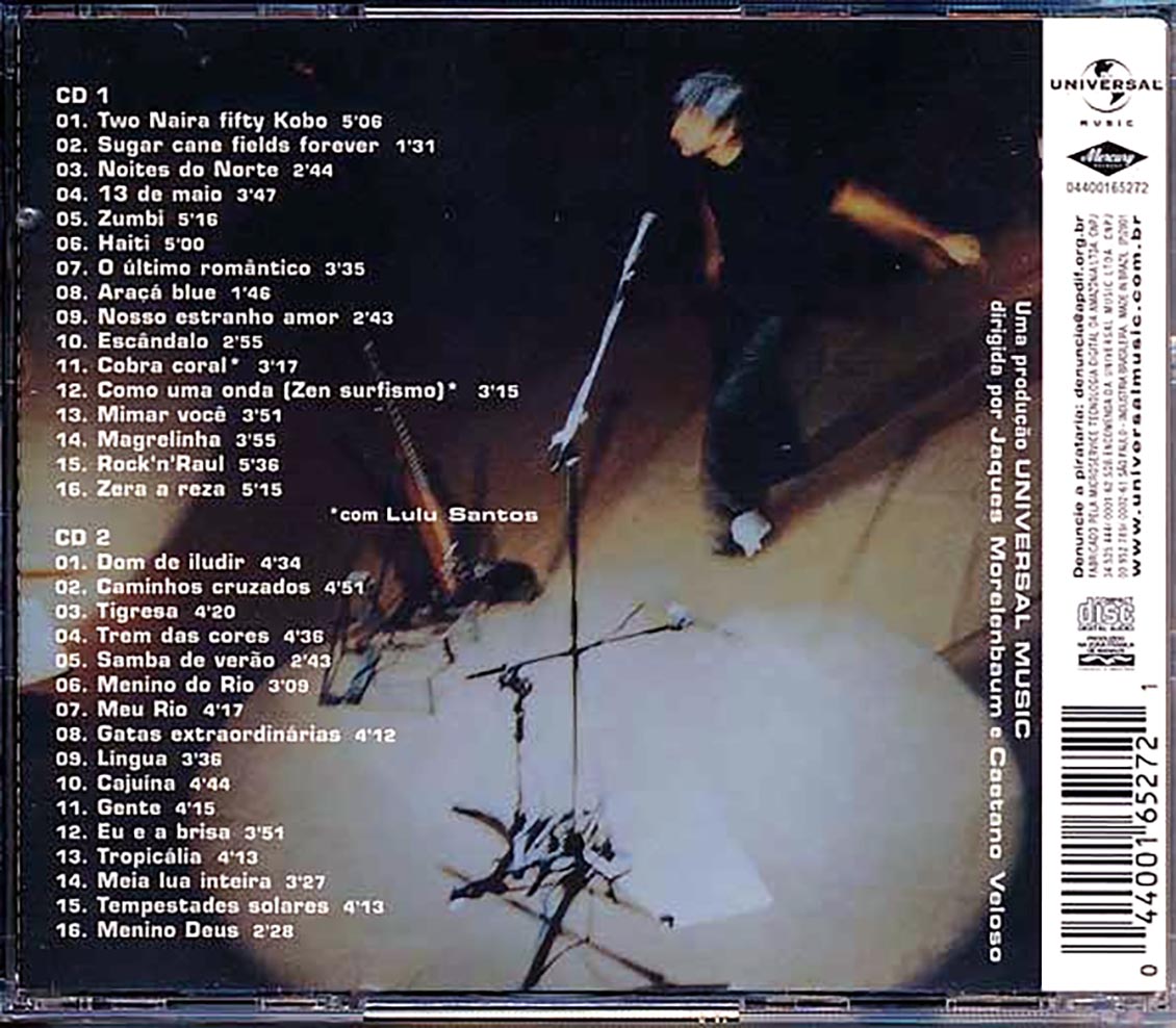 Caetano Veloso - Noites Do Norte Ao Vivo (32 tracks) (2xCD) (incl. large booklet)
