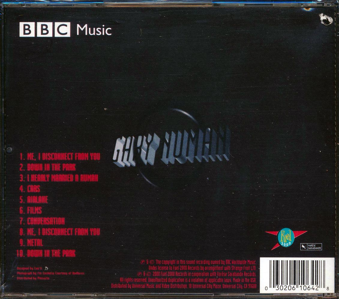 Gary Numan - The BBC Sessions (marked/ltd stock)
