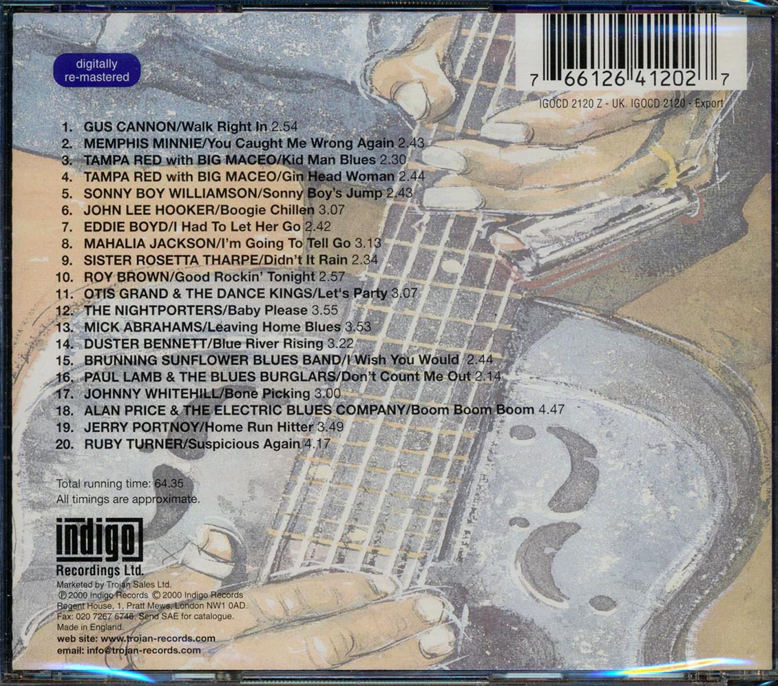 Gus Cannon, Memphis Minnie, Tampa Red, John Lee Hooker, Etc. - Indigo Blues Collection