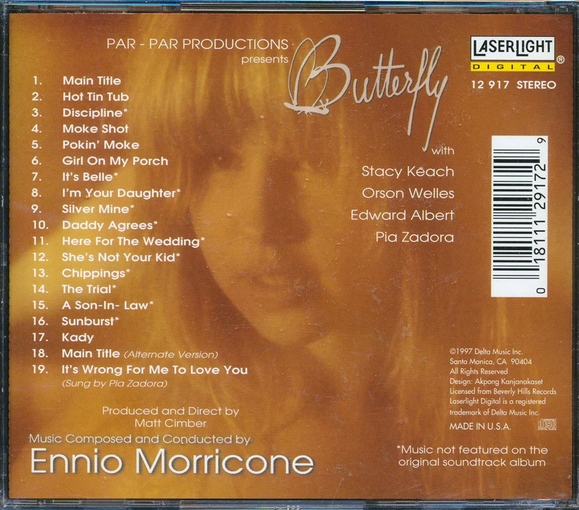 Ennio Morricone - Butterfly Original Motion Picture Soundtrack