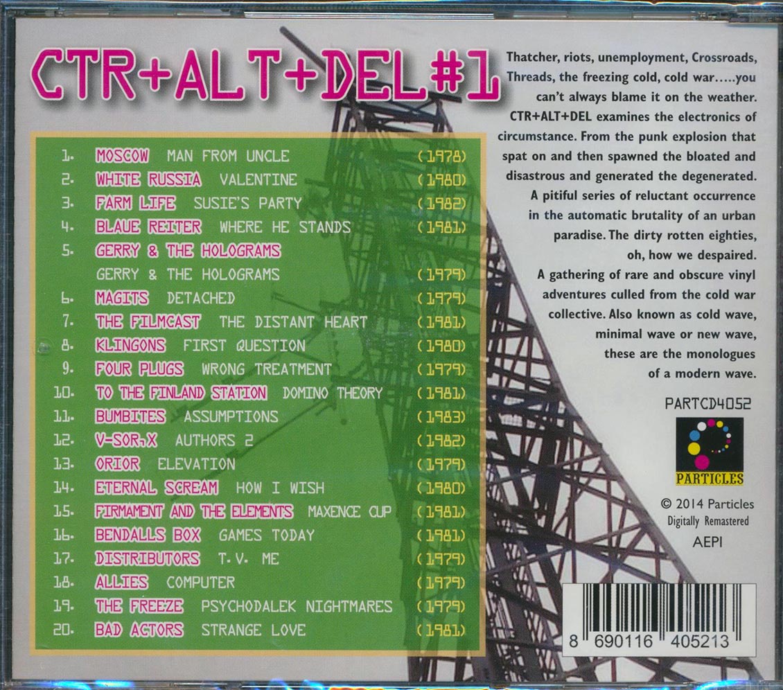 Klingons, Moscow, Bumbites, Magits, The Freeze, Etc. - Ctr+alt+del #1: Modern Wave Monologues 1978-1983