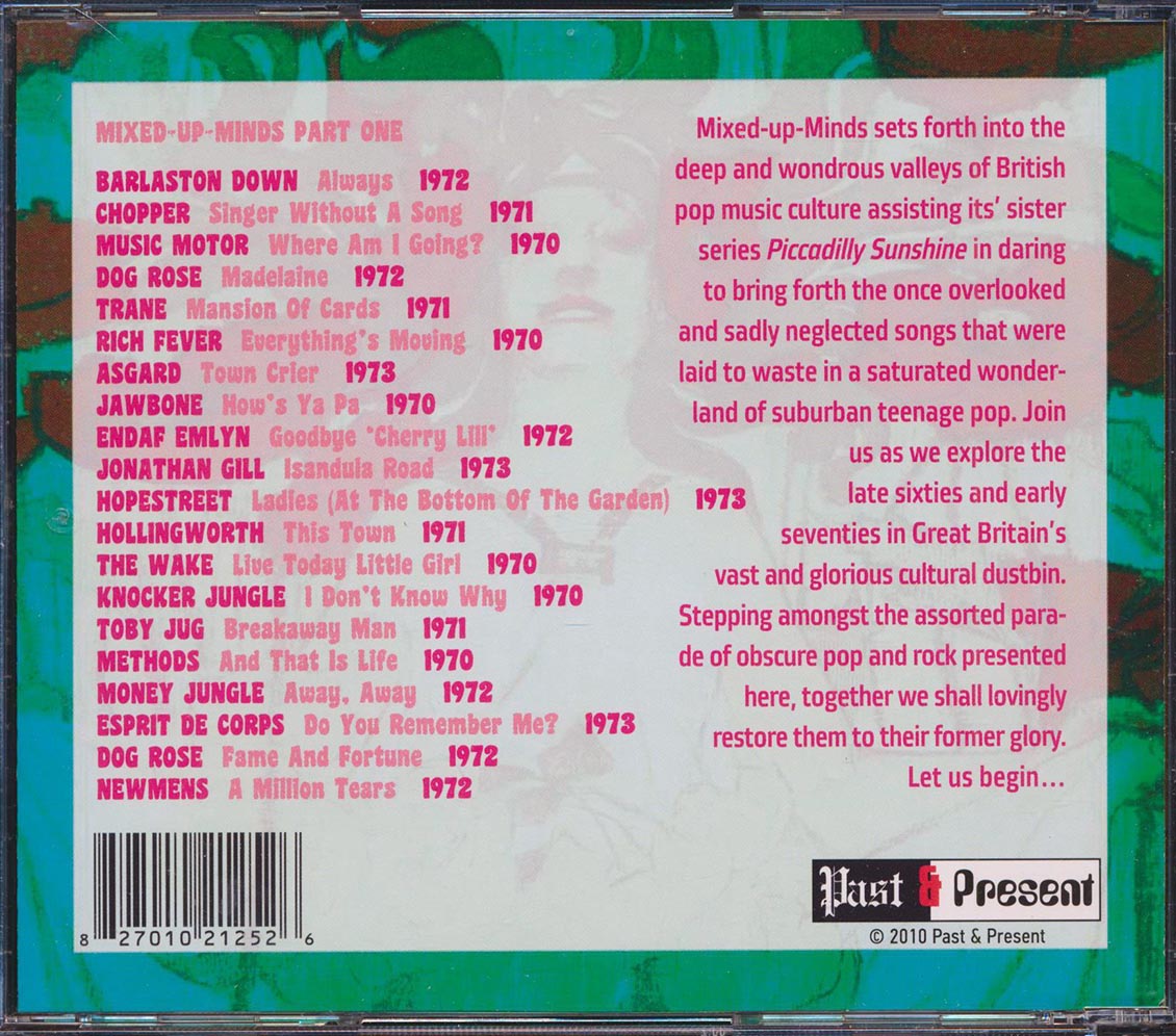 Dog Rose, Newmens, Hopestreet, Jawbone, Chopper, Etc. - Mixed Up Minds Part 1: Obscure Rock & Pop From The British Isles 1970-1973