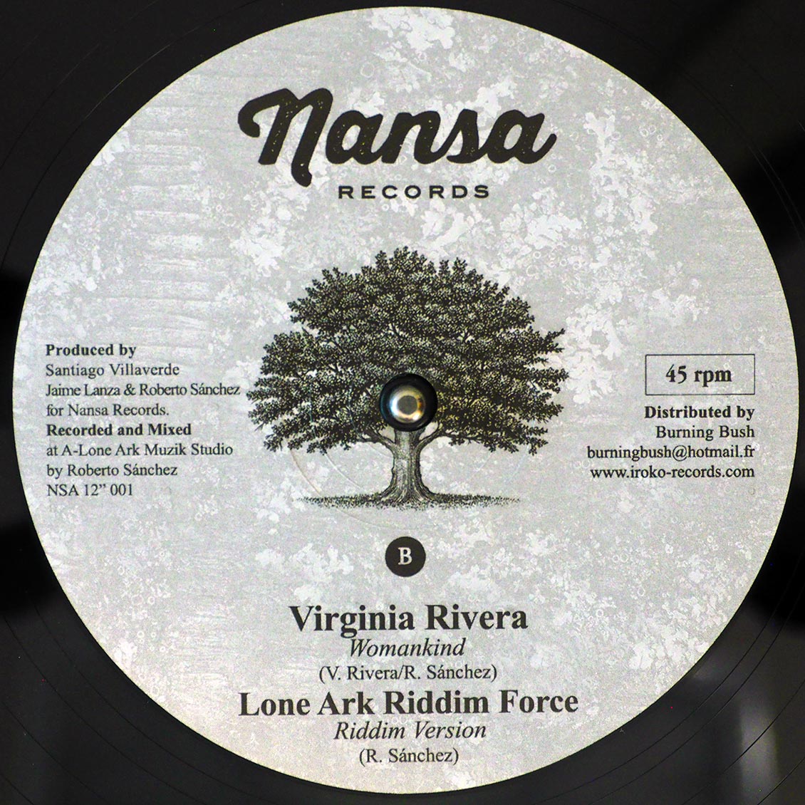 Little Roy - Man You Better Come First; Roberto Sanchez - Man You Better Dub First / Virginia Rivera - Womankind; Lone Ark Riddim Force - Riddim Version