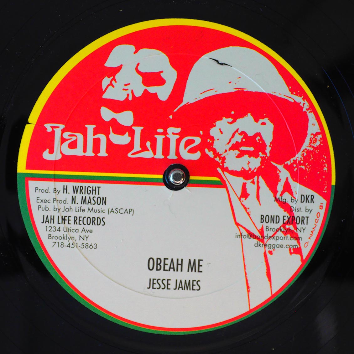 Jesse James - Obeah Me / Version