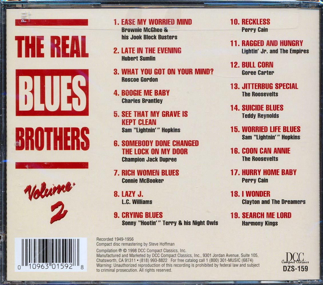 Various - The Real Blues Brothers Volume 2