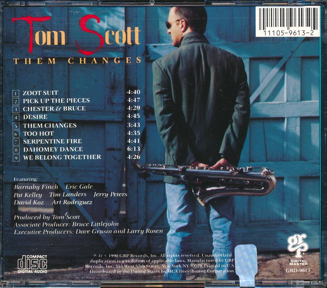 Tom Scott - Them Changes