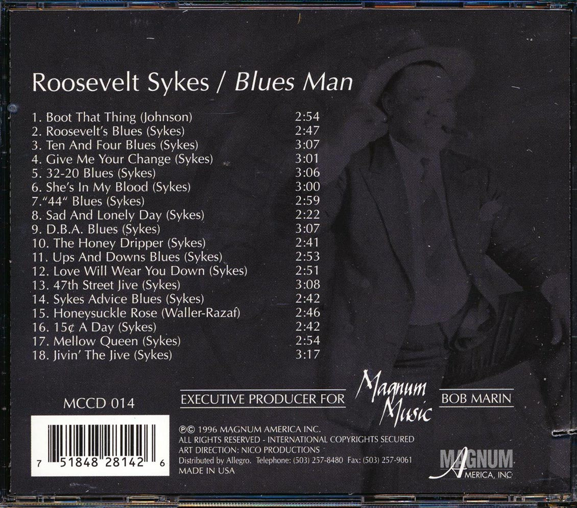 Roosevelt Sykes - Blues Man (marked/ltd stock)