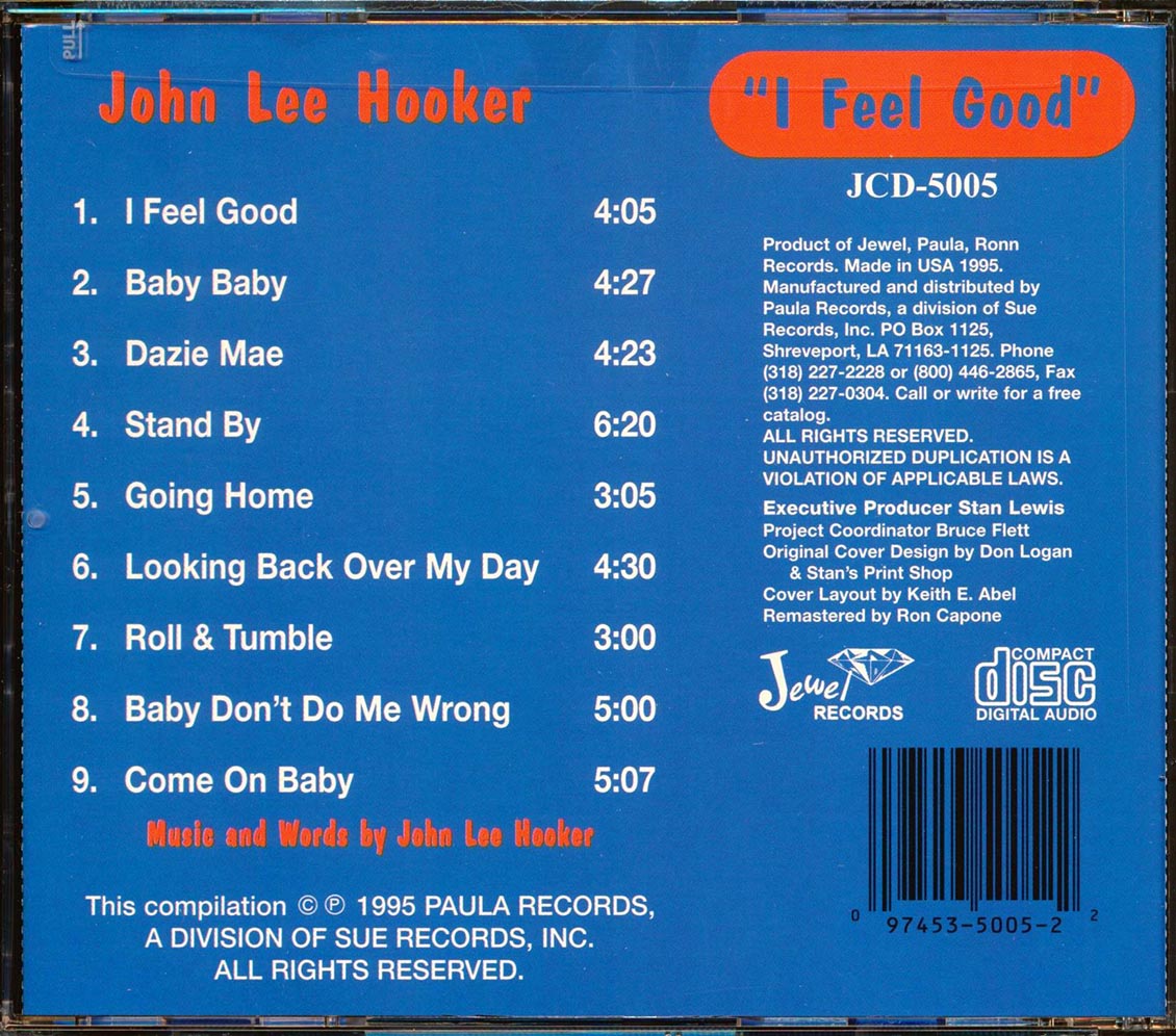 John Lee Hooker - I Feel Good