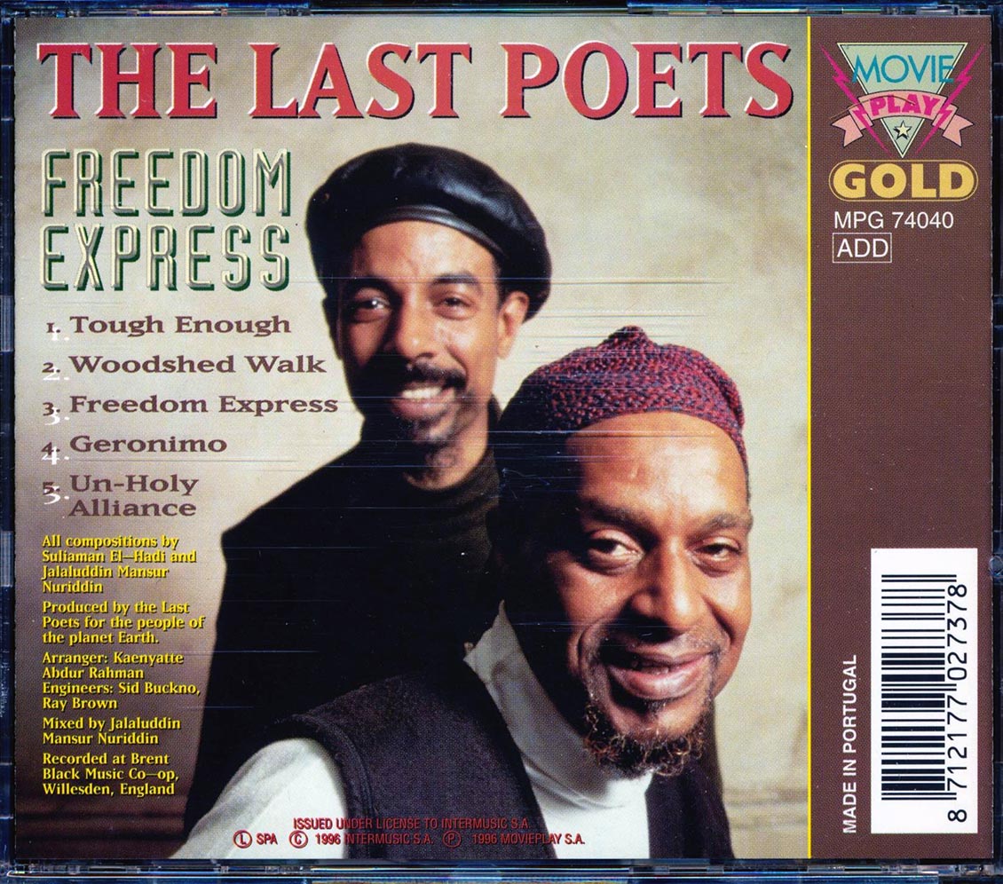 The Last Poets - Freedom Express