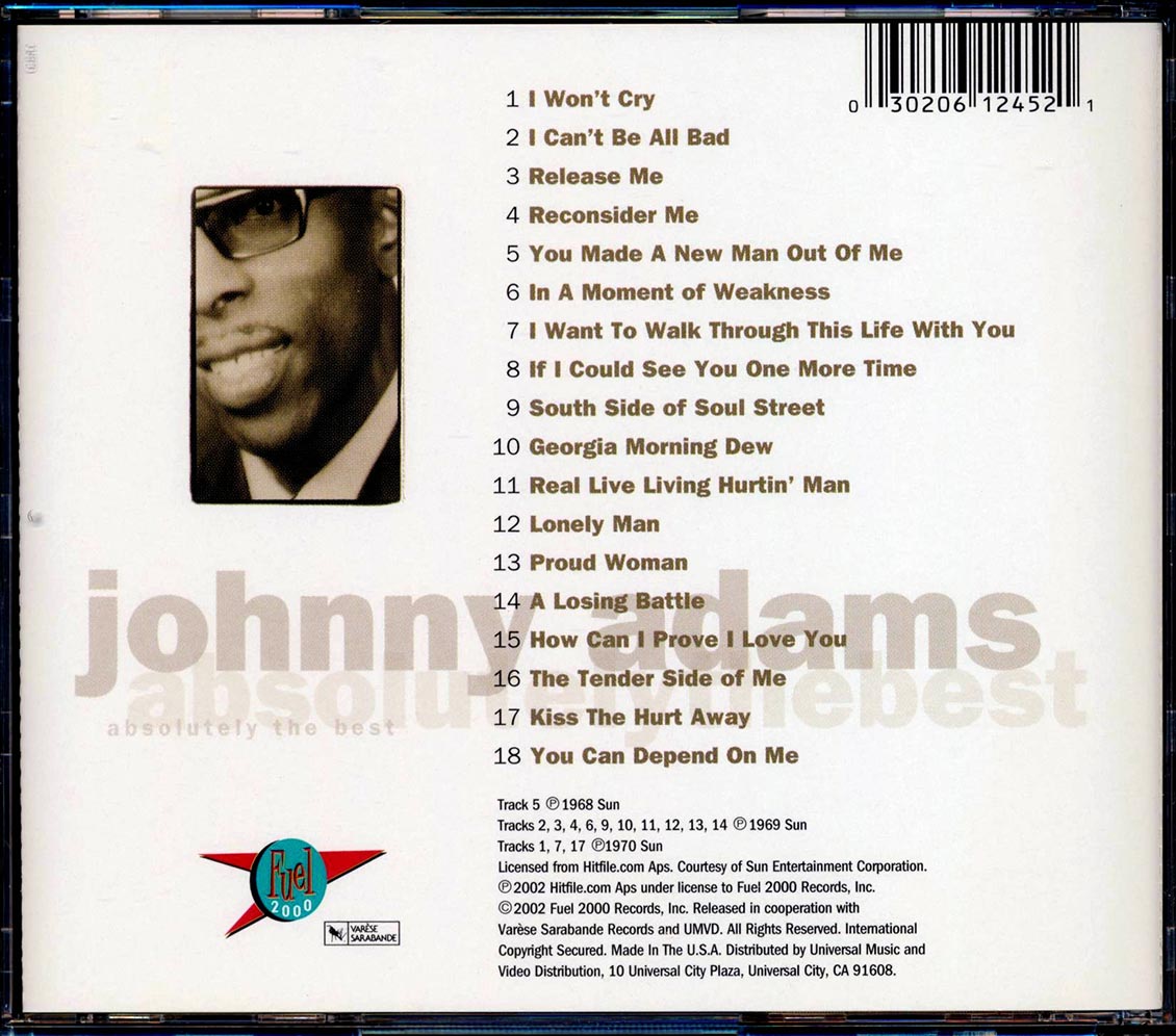 Johnny Adams - Absolutely The Best