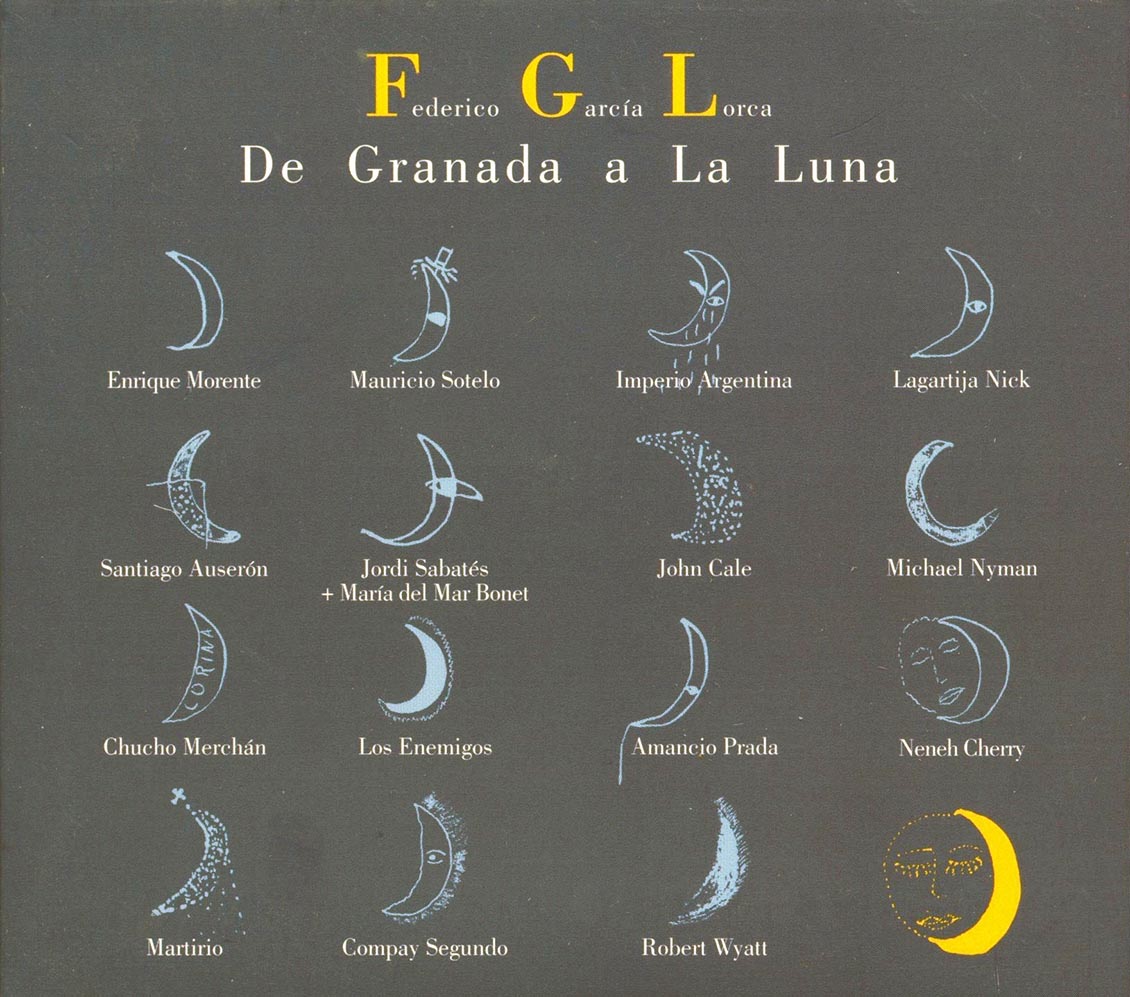 John Cale, Santiago Auseron, Enrique Morente, Amancio Prada, Etc. - Federico Garcia Lorca: De Granada A La Luna (20 tracks) (2xCD) (incl. large booklet) (deluxe 3-fold digipak)