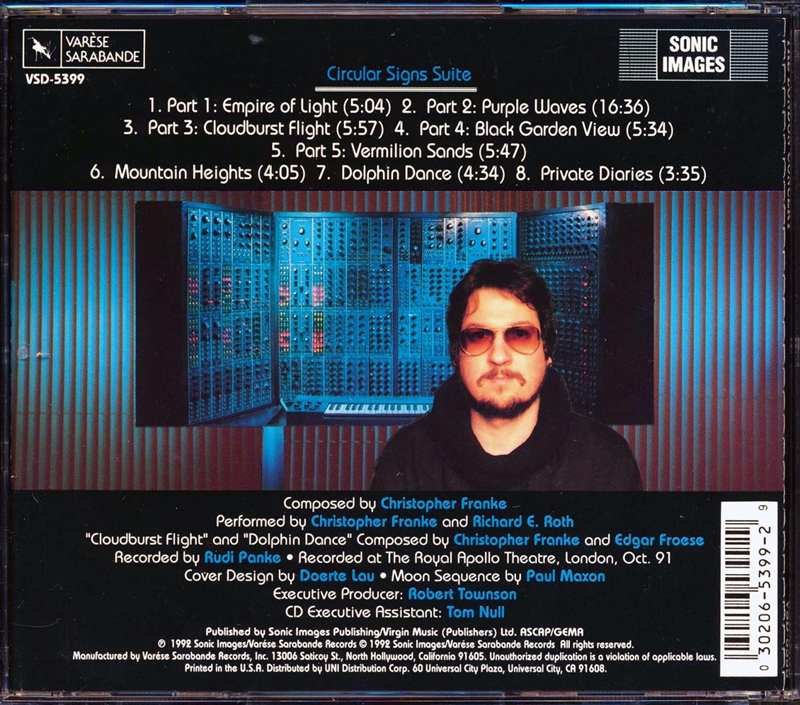 Christopher Franke - The London Concert (marked/ltd stock)