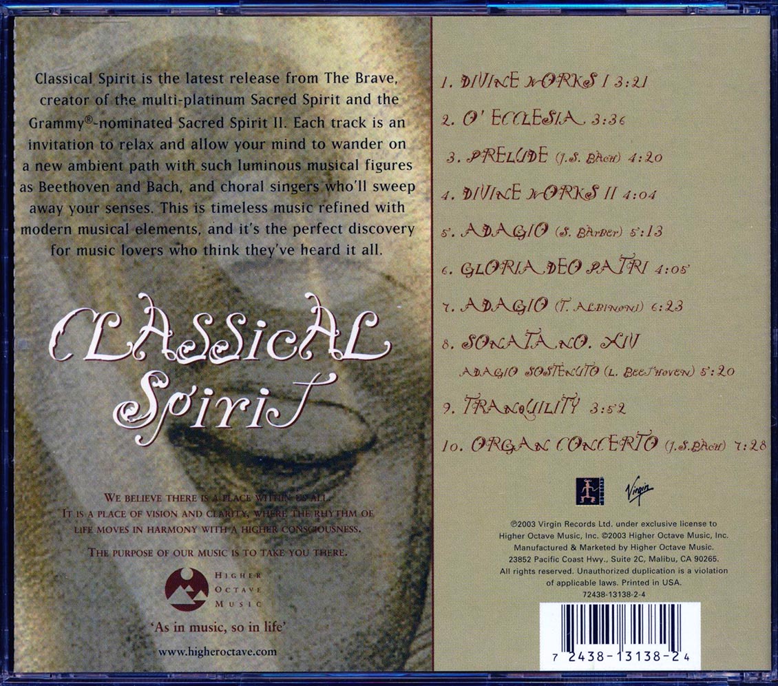 Sacred Spirit, Classical Spirit - Classical Spirit