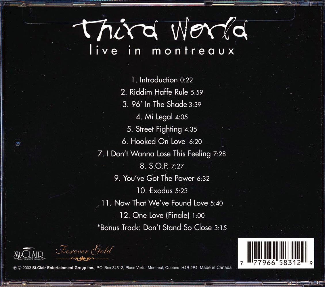 Third World - Live In Montreux