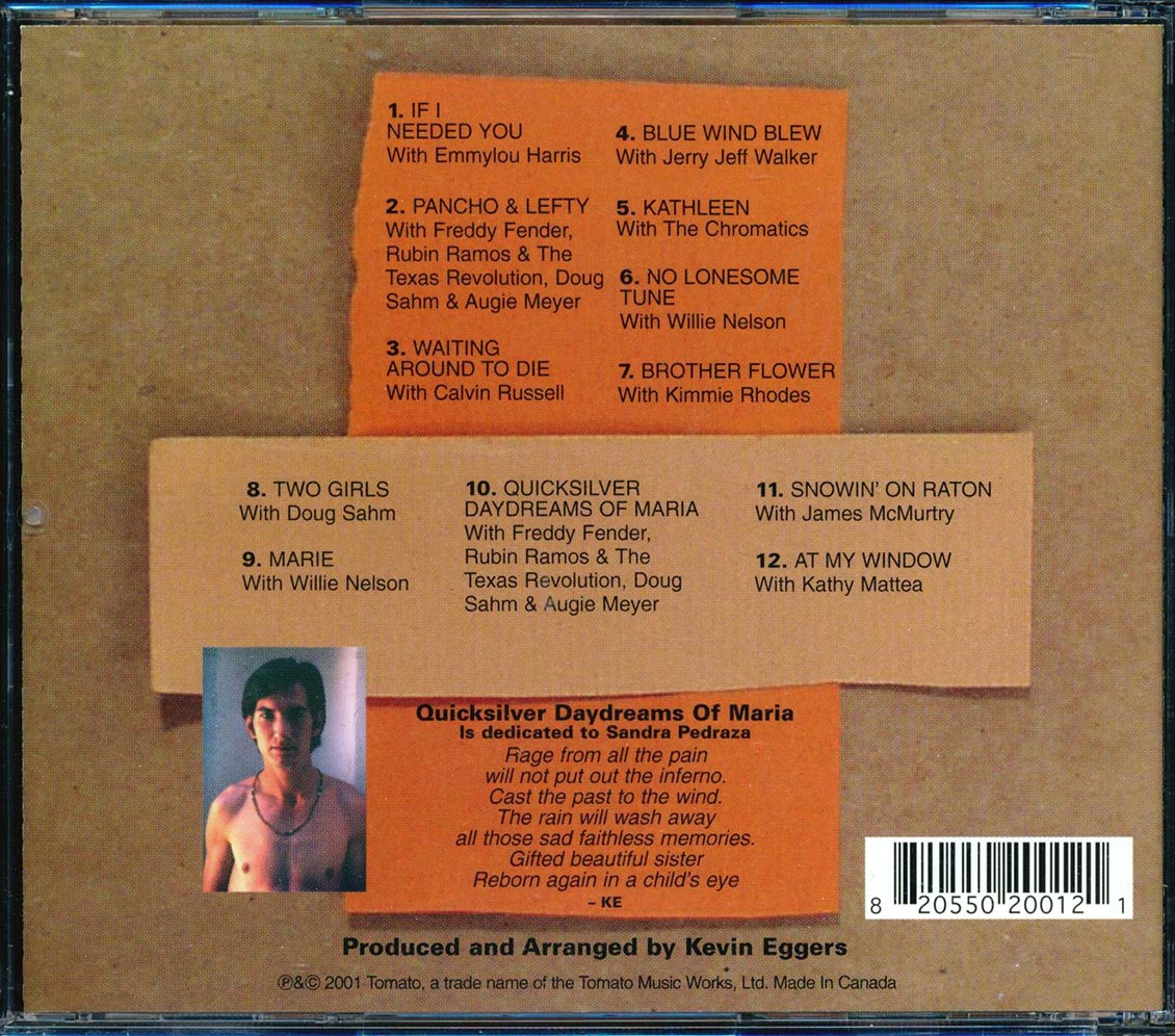 Townes Van Zandt - Texas Rain: The Texas Hill Country Recordings