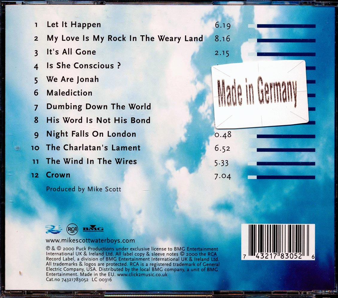 The Waterboys - A Rock In The Weary Land