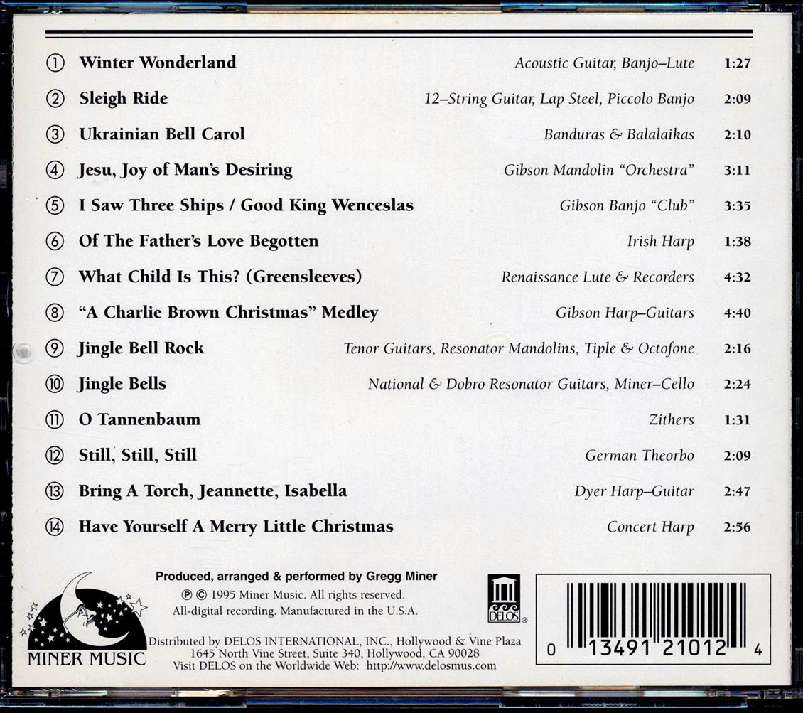 Gregg Miner - A Christmas Collection Volume 1: Featuring The Miner Museum Of Vintage, Exotic And Just Plain Unusual Musical Instruments