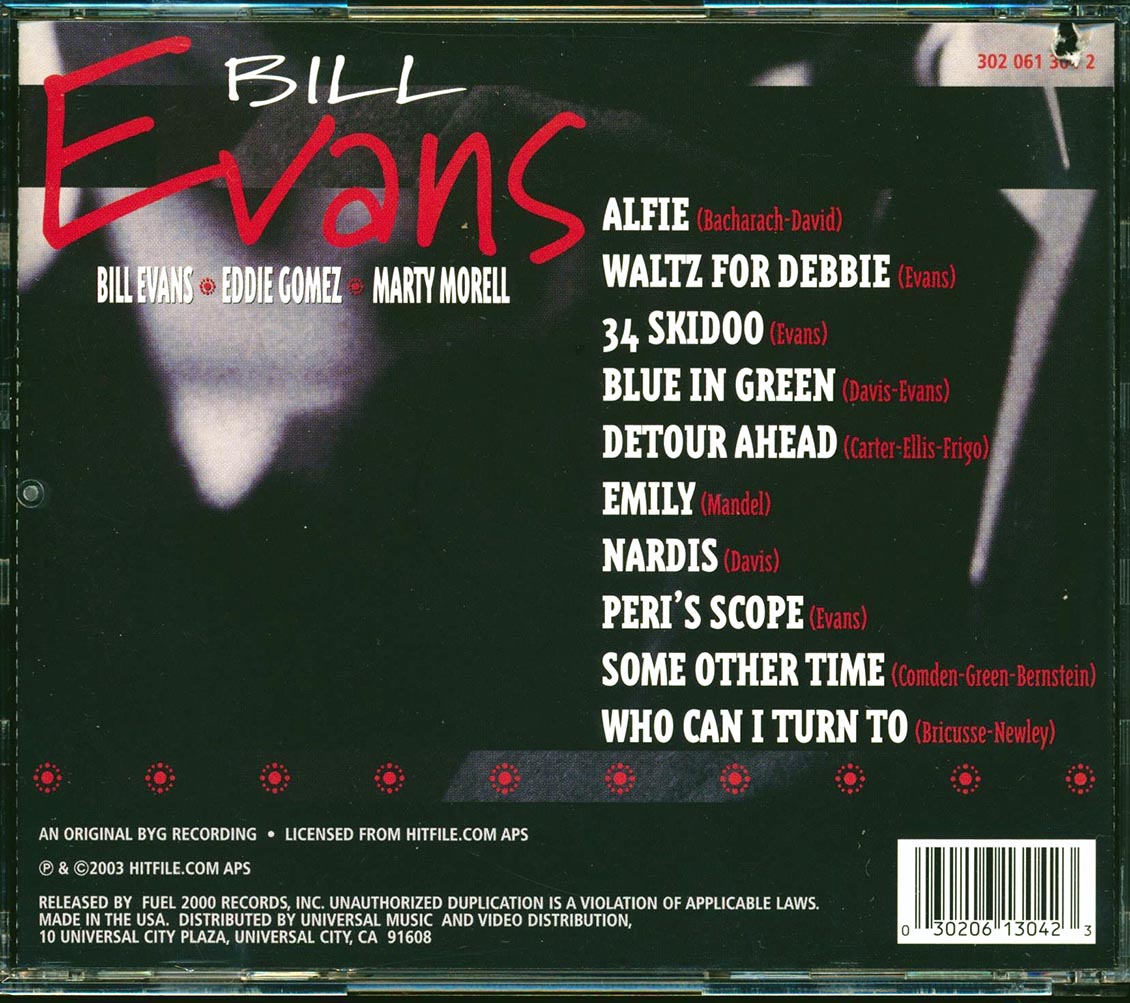 Bill Evans - Portraiture (marked/ltd stock)