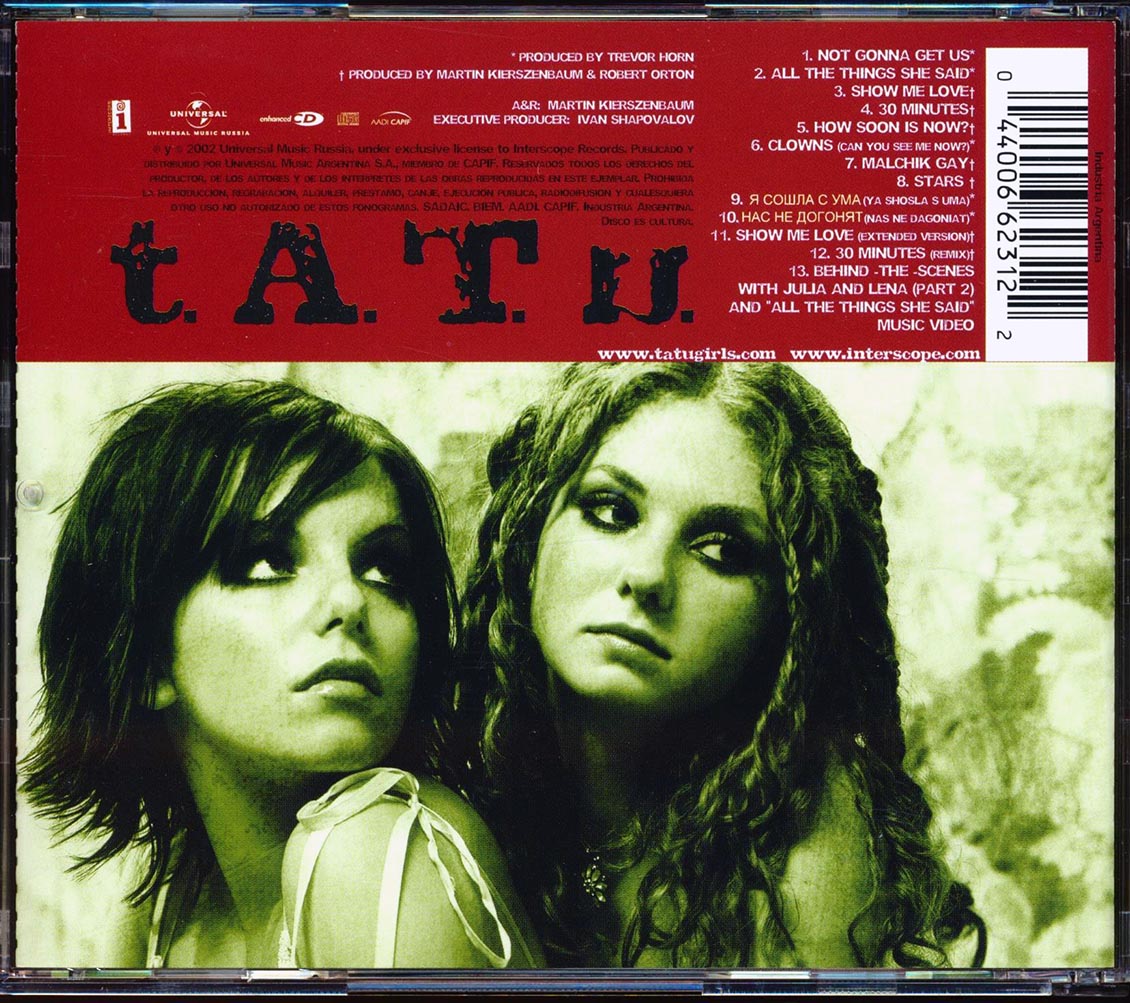 T.a.t.u. - 200 KM/H In The Wrong Lane